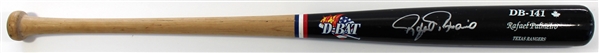 Rafael Palmeiro Game Used/ Issued & Signed Texas Rangers Bat