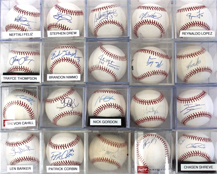 Lot of 20 Signed Baseballs 