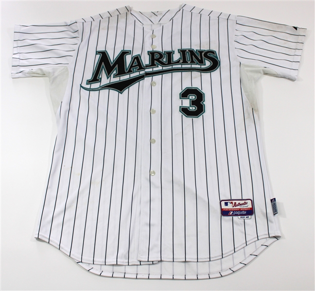 Jorge Cantu Game Used & Signed Marlins Jersey