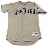 Manny Alexander 2005 Game Used & Signed Padres Jersey