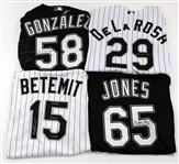 Lot of 4 Signed Chicago White Sox Jerseys