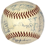 Oakland Athletics 1969 Team Signed Baseaball