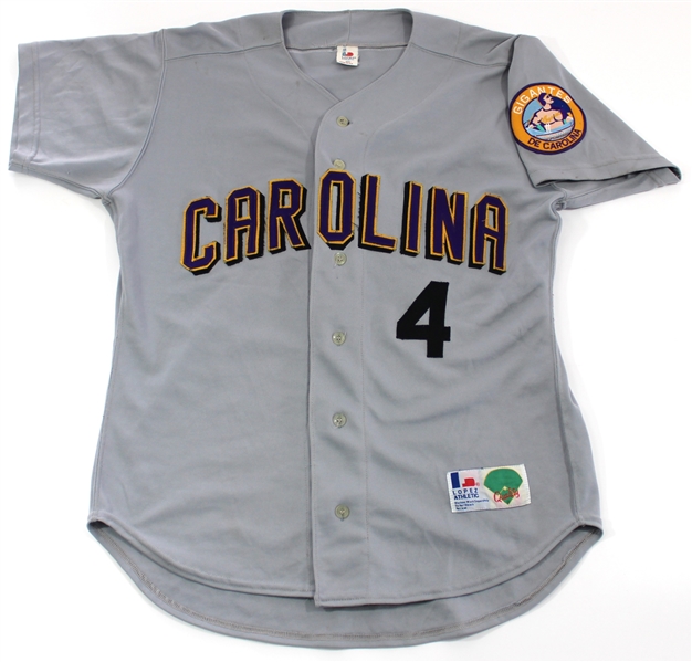 Yadier Molina Game Used 2004-05  De Carolina Gigantes Winter League Jersey