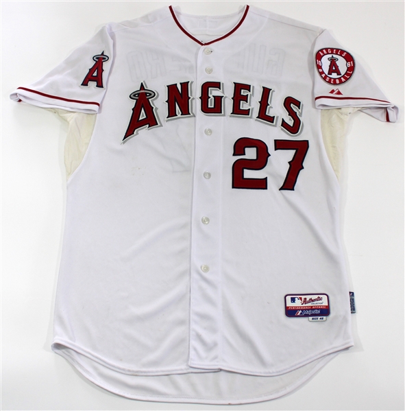 Vladimir Guerrero Game Used 2007 Angels Jersey