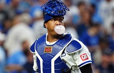 Salvador Perez 2024 Game Used Catchers Mask