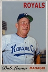 Bob Lemon 1970 Game Worn Kansas City Royals Uniform 