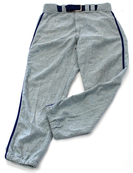 Paul Splitorff 1972 Kansas City Royals Game Used Pants & Belt 