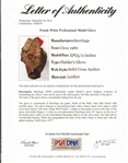 Frank White 1980 Game Used & Signed Glove - Gold Glove Year - PSA