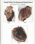 Frank White 1980 Game Used & Signed Glove - Gold Glove Year - PSA
