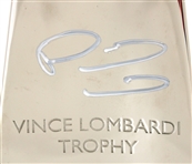 Patrick Mahomes & Andy Reid Signed Full Size Super Bowl 57 Trophy