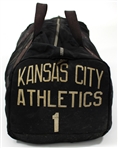 Dick Howser 1961 Kansas City Athletics Travel Bag