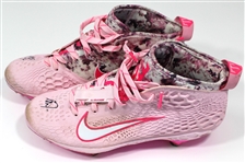 Mike Trout Game Used & Signed Mothers Day Cleats 