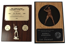 Art Stewart Personal Awards - Pitch & Hit Chicago - MLB Scouts Association