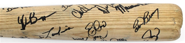 Glenn Braggs Teams Signed Bat