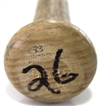 Glenn Braggs Teams Signed Bat
