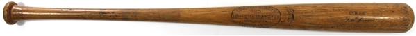 Tito Francona 1959-60 Game Used Bat - PSA 