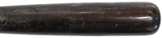 Clearence Gaston Bicentennial Game Used Bat - PSA 1B31405