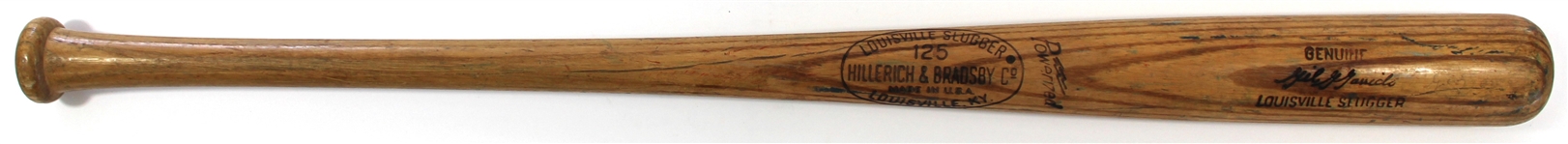 Gil Garrido 1963-67 Game Used Bat PSA Pre Cert