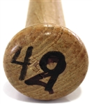 Jim Breazeale 1969-70 Game Used Bat - PSA Pre Cert