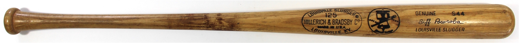 Biff Pocoroba Bicentennial 1976 Game Used Bat - PSA Pre Cert