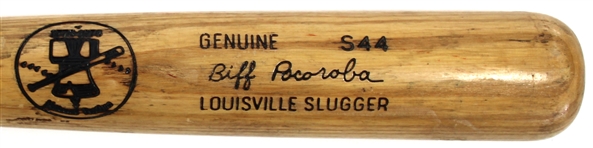 Biff Pocoroba Bicentennial 1976 Game Used Bat - PSA Pre Cert