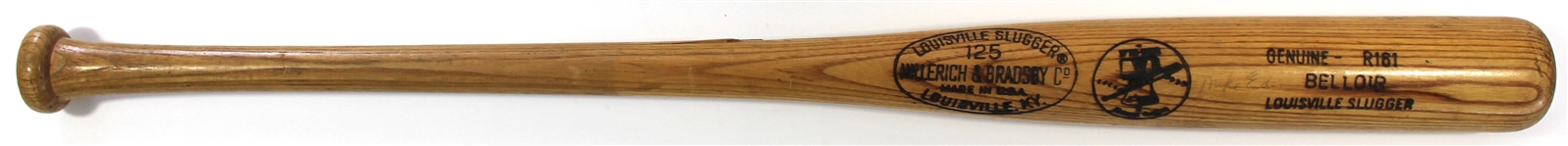 Rob Belloir Game Used Bicentennial Bat PSA Pre Cert