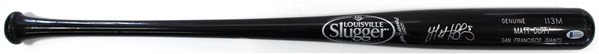 Matt Duffy Game Used & Signed 2014 Bat - Pre Cert