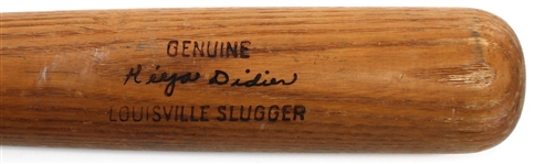 Hieja Didier 1965-68 Game Used Bat - PSA Pre Cert