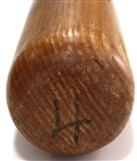 Hieja Didier 1965-68 Game Used Bat - PSA Pre Cert