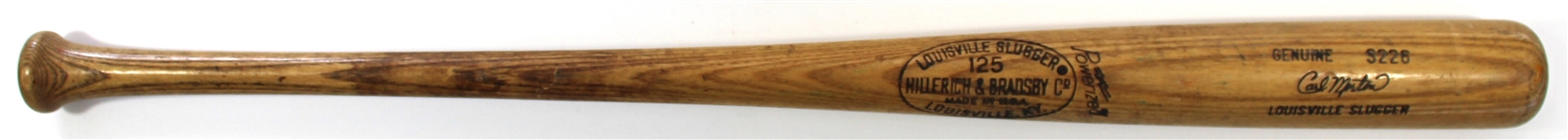 Carl Morton 1977-79 Game Used Bat - PSA - Pre Cert