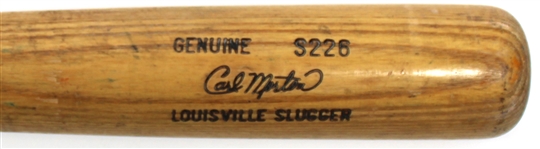 Carl Morton 1977-79 Game Used Bat - PSA - Pre Cert