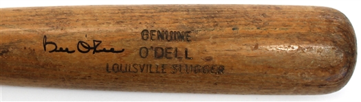 Billy O'Dell 1961-63 Game Used Bat - PSA Pre Cert