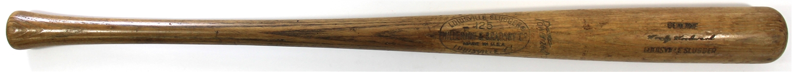 Woody Woodward 197071 Game Used Bat - PSA Pre Cert