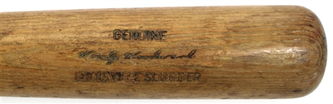Woody Woodward 197071 Game Used Bat - PSA Pre Cert