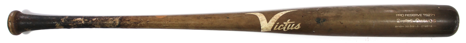 Chris Owings 2023 Kansas City Royals Game Used Bat