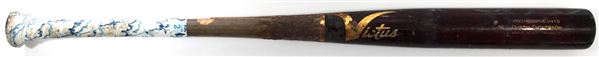 Dustin Dickerson 2024 Game Used Kansas City Royals Bat