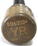 Yandel Ricardo 2024 Game Used Kansas City Royals Bat