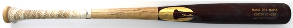 Colton Cowser 2024 Game Used Bat Baltimore 1st Round Pick