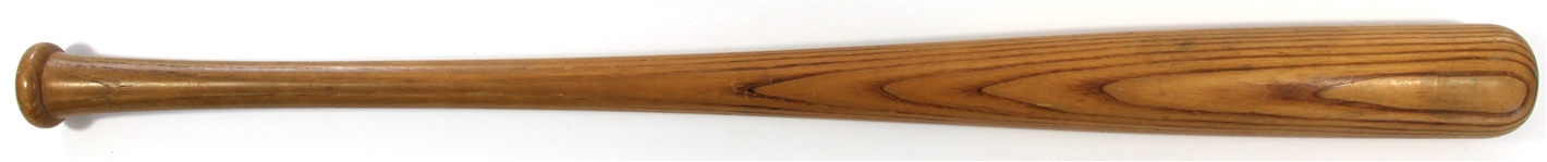 Charlie Shoemaker 1961-64 KC A's Game Used Bat W/ Card