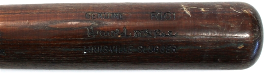 Hal McRae R161 Game Used Royals Bat