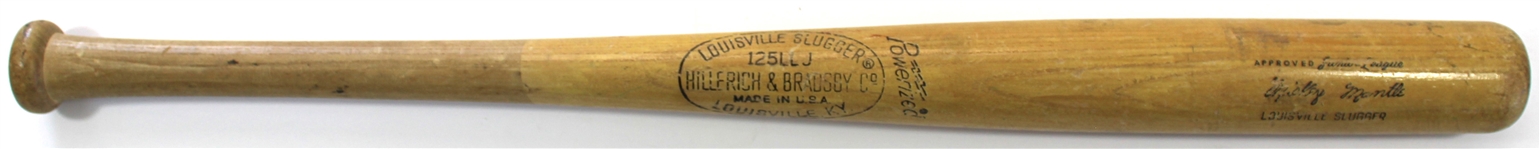 Mickey Mantle Louisville Slugger 125 LLJ Retail Bat