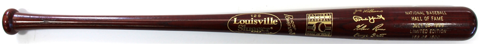 1999 Hall Of Fame Bat - Brett - Yount - Ryan - Cepeda