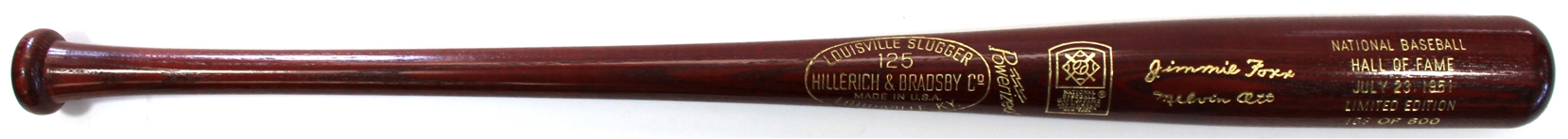 1951 Hall of Fame Bat - Jimmy Foxx - Mel Ott 