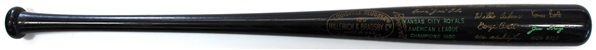 Kansas City Royals 1980 Black American League Champions Bat