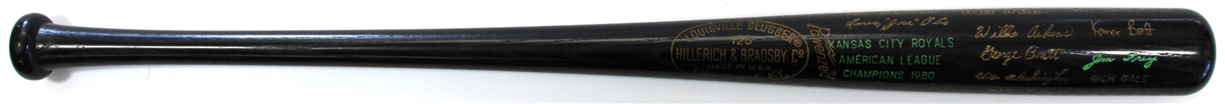 Kansas City Royals 1980 Black American League Champions Bat