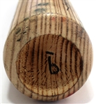 Drew Butera Game Used & Signed Angels Bat
