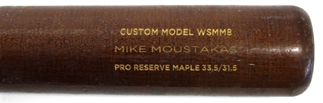 Mike Moustakas Game Used Royals Bat