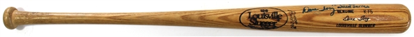 Dane Iorg Game Used & Signed 1985 Bat