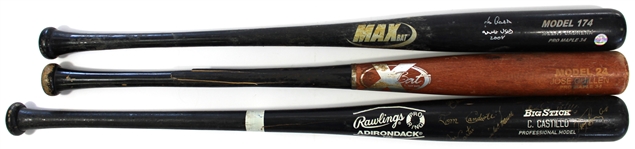 Milky Cabrera - Jose Guillen - Castillo Game Used Bats