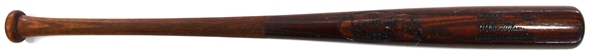 Willie Wilson Game Used & Signed Kansas City Royals Bat